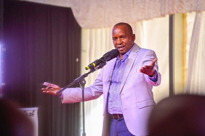 File image of Deputy President Kithure Kindiki.